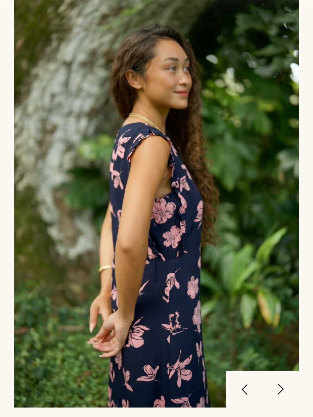 Waiwaolani - Kapua Dress in Prickly Poppy